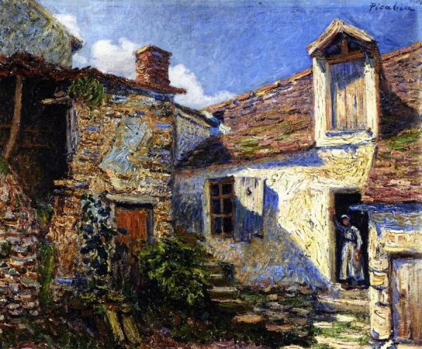 Farmyard, Moret by Francis Picabia