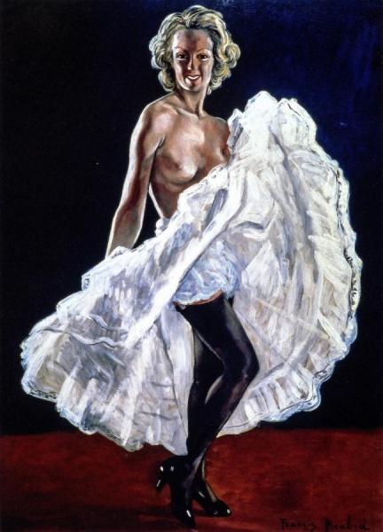 French Cancan Dancer by Francis Picabia Oil Painting Reproductions