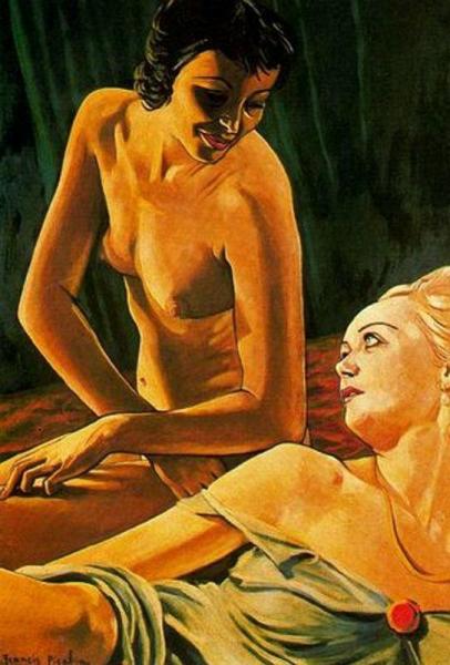 La Morena Y La Rubia by Francis Picabia