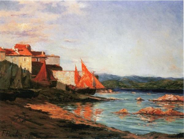 La Pointe Du Port à Saint-tropez by Francis Picabia