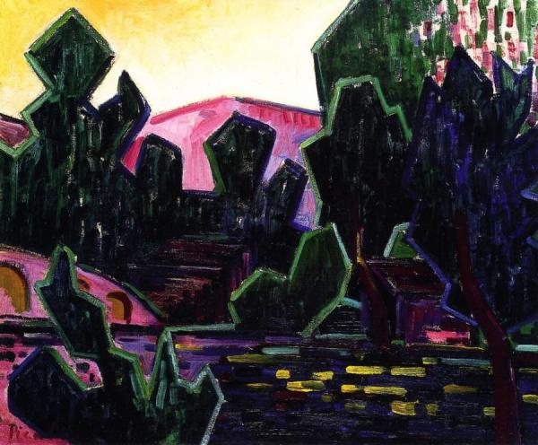 Landscape by Francis Picabia