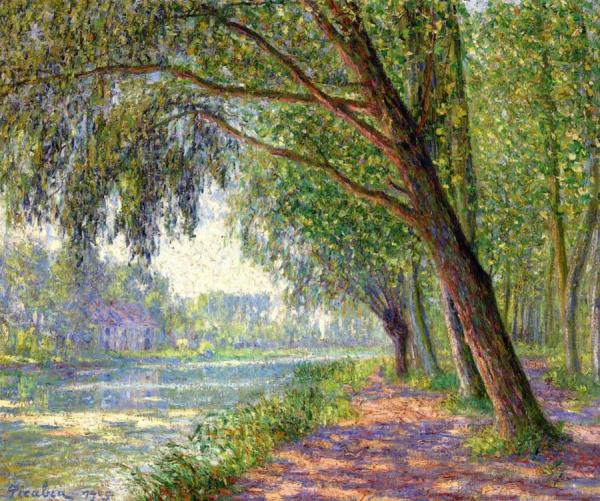 May Sunshine Along The Loing by Francis Picabia