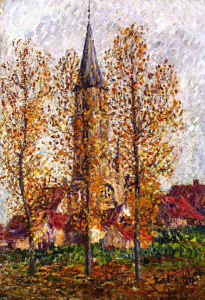 Moret-sur-loing by Francis Picabia