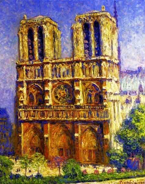 Notre Dame, Morning by Francis Picabia