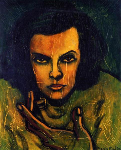 Olga Picabia by Francis Picabia Oil Painting Reproductions