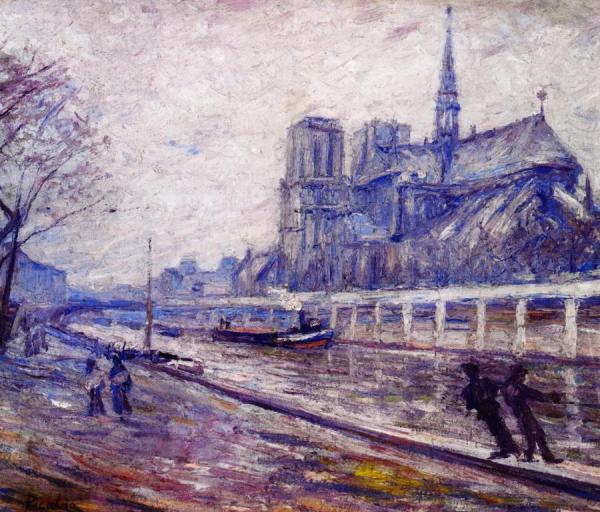 Paris, The Quays, Notre Dame by Francis Picabia