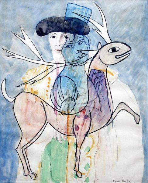 Pink Beast by Francis Picabia