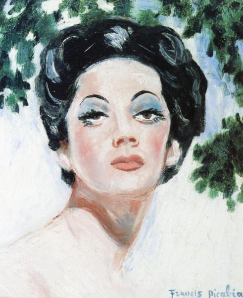 Portrait Of A Woman by Francis Picabia