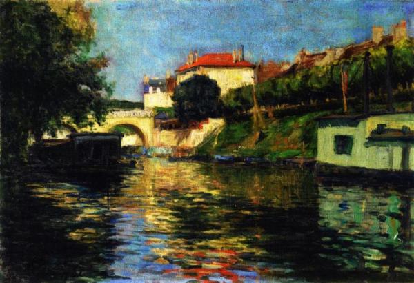 River Landscape by Francis Picabia