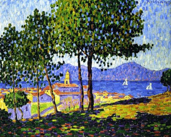 Saint Tropez, The Effect Of Sunlight by Francis Picabia