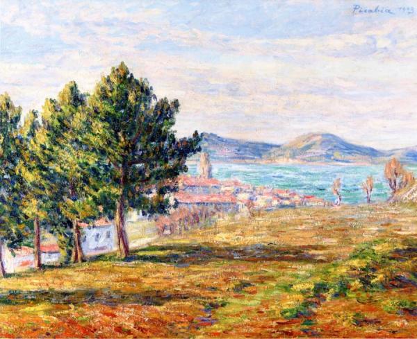 Saint-tropez, View Of The Citadel by Francis Picabia