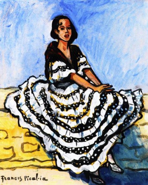 Spanish Woman by Francis Picabia