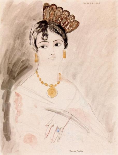 Spanish Woman by Francis Picabia