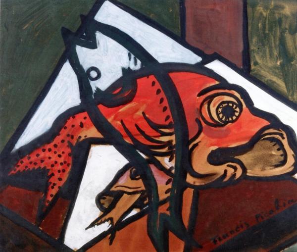 Still Life In An Open Window by Francis Picabia