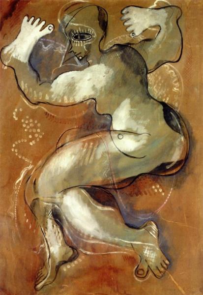 Sybil With Four Feet by Francis Picabia