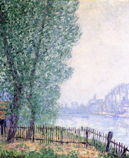 The Banks Of The River by Francis Picabia