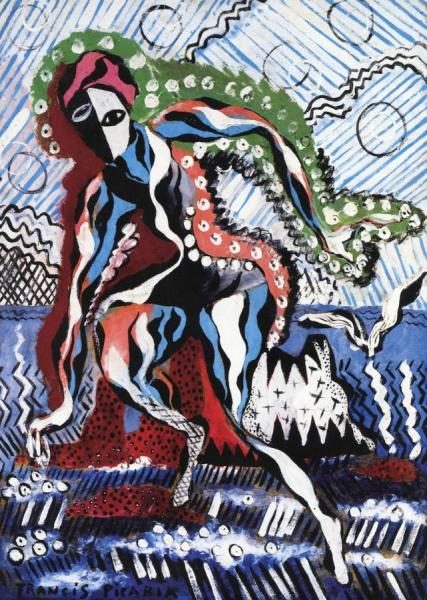 The Bather by Francis Picabia