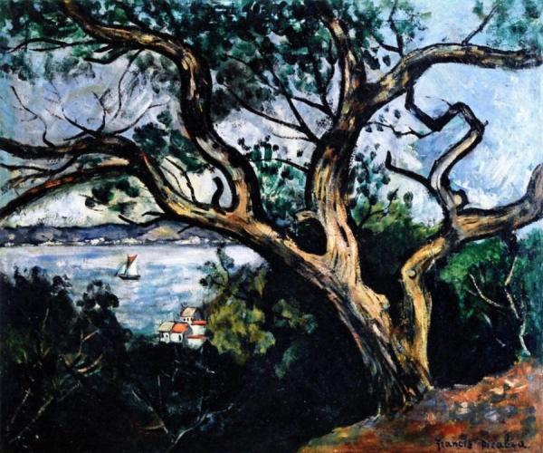 The Bay Of Saint-tropez by Francis Picabia