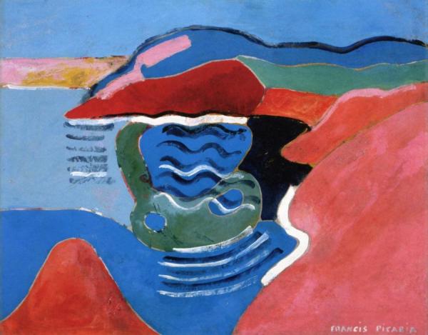 The Diver by Francis Picabia