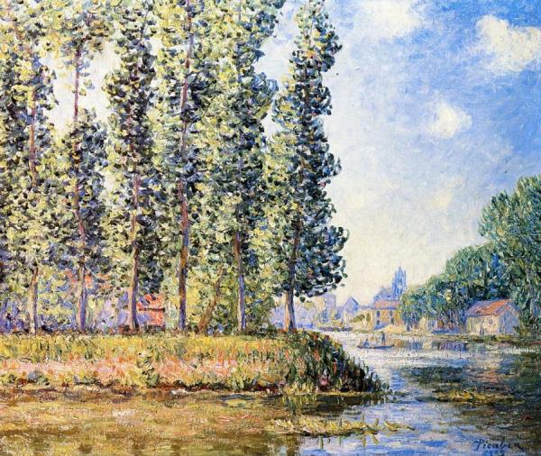 The Loing by Francis Picabia