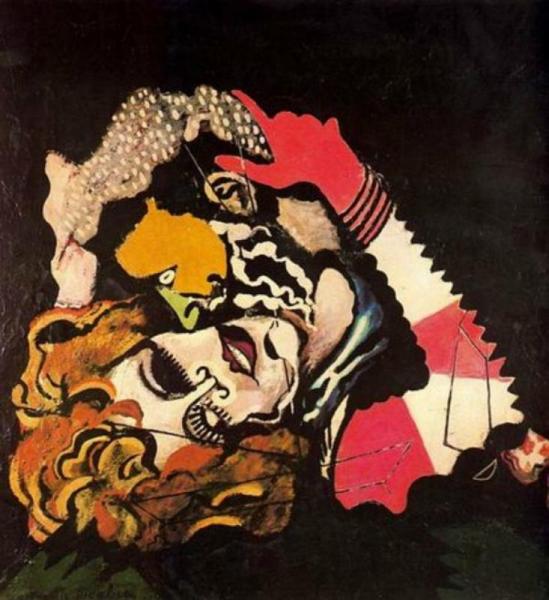 The Lovers by Francis Picabia