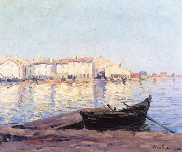 The Port Of Martigues by Francis Picabia