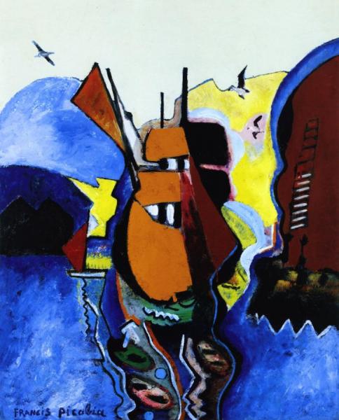 The Tartan by Francis Picabia