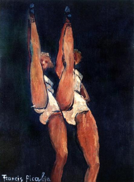 Two Dancers by Francis Picabia