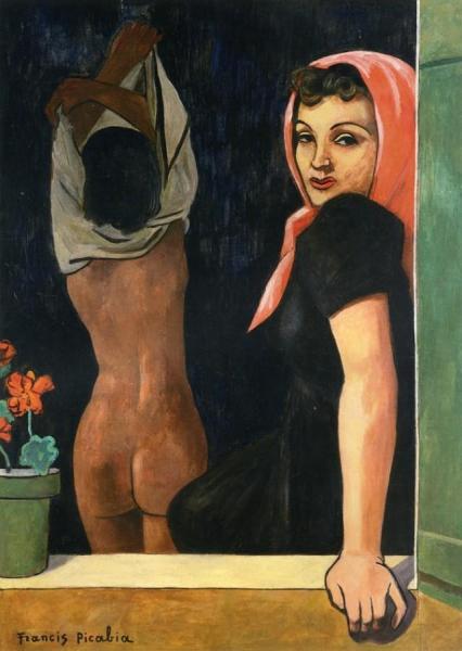 Francis Picabia Woman In A Window