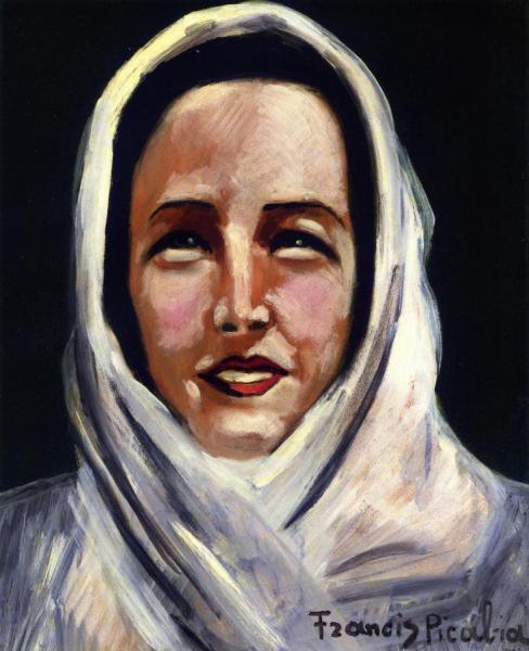 Francis Picabia Woman's Head With Scarf