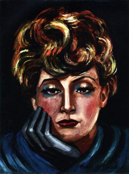 Woman With Black Glove by Francis Picabia