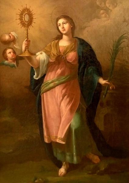 St. Barbara by Francisco Bayeu Y Subias