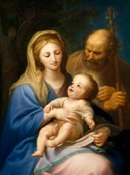 The Holy Family by Francisco Bayeu Y Subias