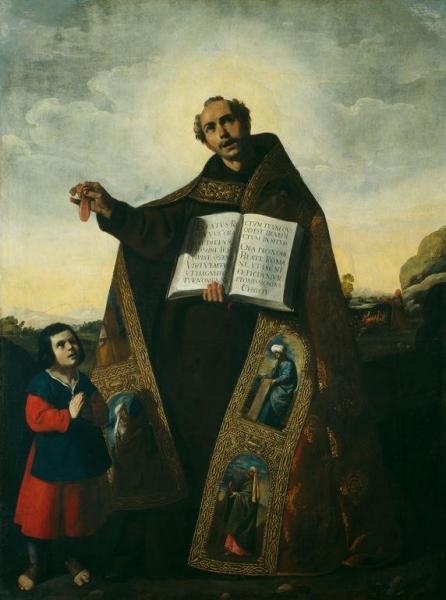 Saint Romanus Of Antioch And Saint Barolas by Francisco De Zurbaran Oil Painting Reproductions