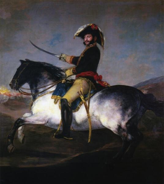 General José De Palafox by Francisco Jose De Goya Y Lucientes Oil Painting Reproductions