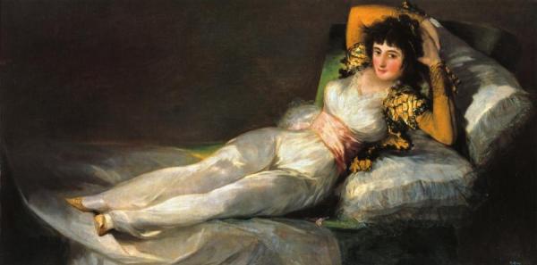 The Clothed Maja by Francisco Jose De Goya Y Lucientes