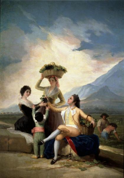The Harvest by Francisco Jose De Goya Y Lucientes