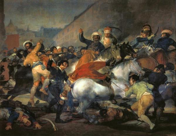 The Second Of May 1808 by Francisco Jose De Goya Y Lucientes