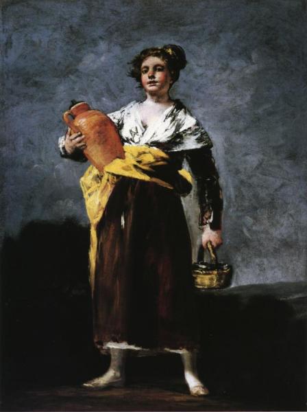 Water Carrier by Francisco Jose De Goya Y Lucientes