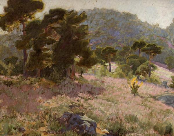 Paisaje by Francisco Pons Arnau