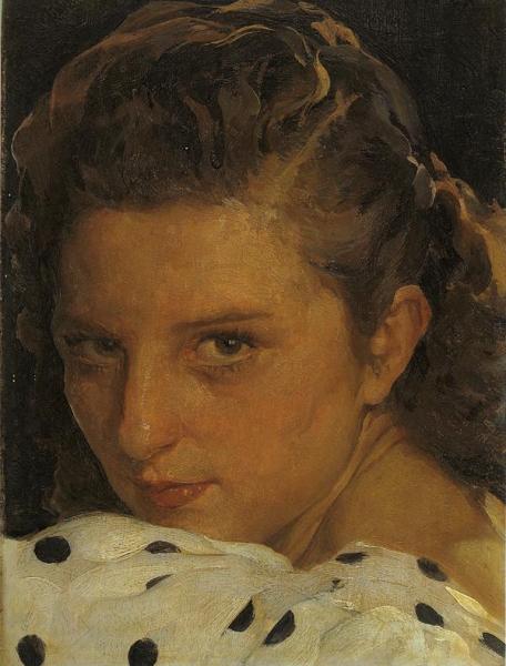 Retrato De Mujer by Francisco Pons Arnau Oil Painting Reproductions