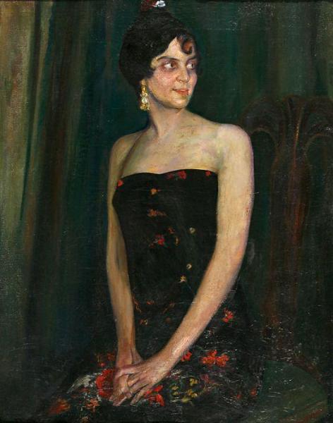 Retrato De Mujer by Francisco Pons Arnau