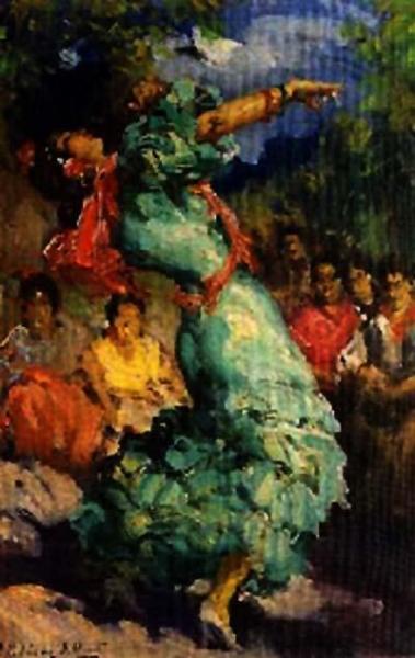 Bailando De Noche by Francisco Rodriguez Sanchez Clement