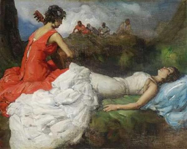 Dos Gitanas by Francisco Rodriguez Sanchez Clement