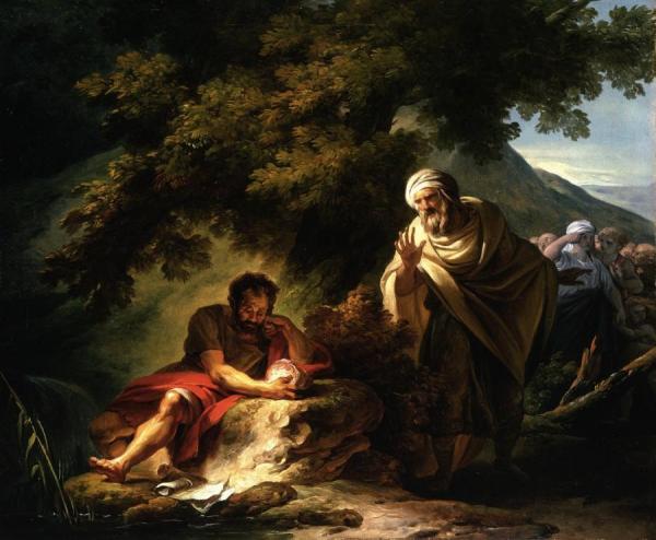 Democritus Among The Abderites by Francois-andre Vincent Oil Painting Reproductions