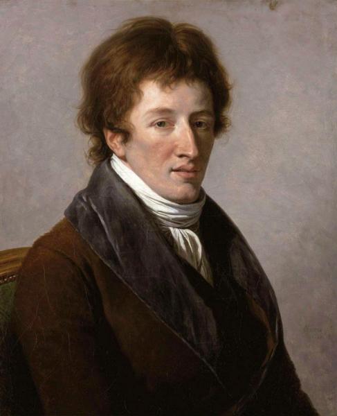 Francois-andre Vincent Portrait Of Baron Georges Cuvier