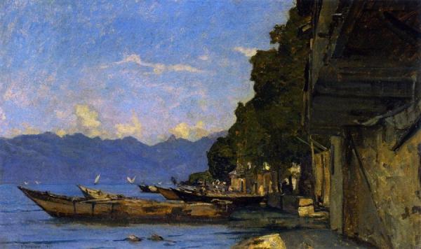 The Lakeshore At Grande Rive by Francois Bocion