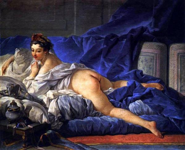 Odalisque Brune by Francois Boucher
