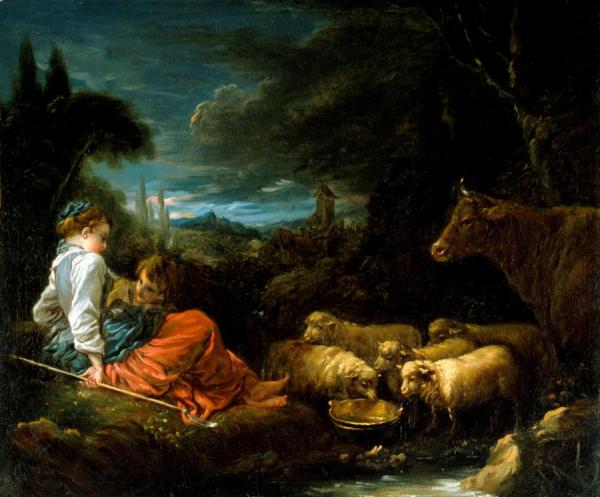 Pastoral by Francois Boucher