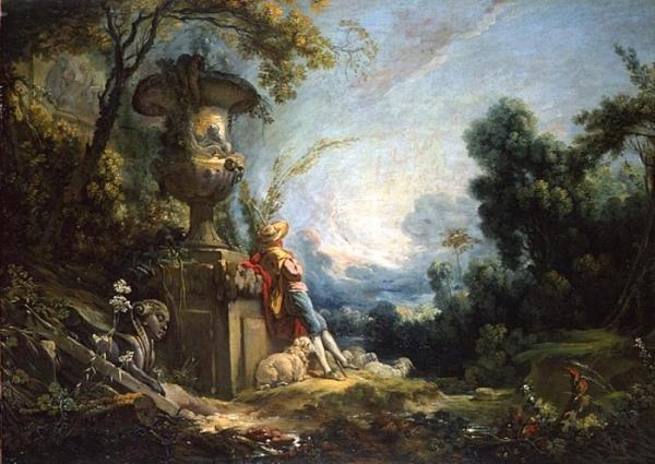 Pastoral Scene by Francois Boucher